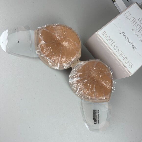 Fashion Forms Go Bare Ultimate Boost Strapless Backless Bra - Size C (New) - Picture 3 of 4